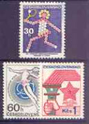 Czechoslovakia 1973 Sports Events perf set of 3 unmounted mint, SG 2083-85