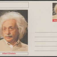 Palatine (Fantasy) Personalities - Albert Einstein postal stationery card unused and fine