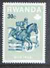 Rwanda 1976 Horse Jumping 30c (from Montreal Olympic Games 1st issue set) unmounted mint, SG 744