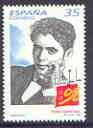 Spain 1998 Birth Centenary of Frederico Lorca (writer) unmounted mint, SG 3483