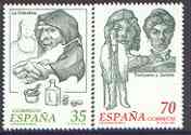 Spain 1998 Spanish Literature perf set of 2 unmounted mint, SG 3474-75