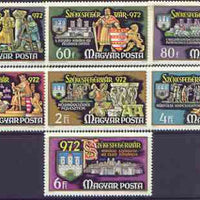 Hungary 1972 Millenary of Szekesfehervar perf set of 7 unmounted mint, SG 2696-2702