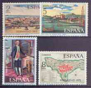 Spain 1972 Spain in the New World (1st issue) perf set of 4 unmounted mint, SG 2165-68