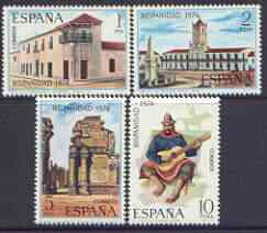 Spain 1974 Spain in the New World (3rd issue) - Argentina perf set of 4 unmounted mint, SG 2271-74