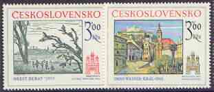 Czechoslovakia 1978 Historic Bratislavia (2nd issue) set of 2 unmounted mint, SG 2402-03