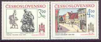 Czechoslovakia 1983 Historic Bratislavia (7th issue) set of 2 unmounted mint, SG 2698-99