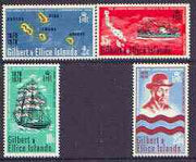 Gilbert & Ellice Islands 1970 Centenary of Landing by London Missionary Society perf set of 4 unmounted mint, SG 166-69