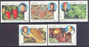 Sahara Republic 1991 Fruit (Columbus etc) perf set of 5 unmounted mint