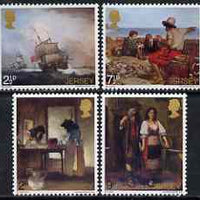 Jersey 1971 Paintings perf set of 4 unmounted mint, SG 65-68