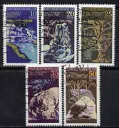 Germany - East 1977 Natural Phenomena perf set of 5 fine cto used, SG E1918-22