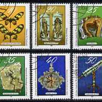 Germany - East 1978 Dresden Scientific Museum perf set of 6 fine cto used, SG E2080-85