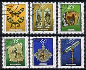 Germany - East 1978 Dresden Scientific Museum perf set of 6 fine cto used, SG E2080-85