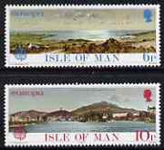 Isle of Man 1977 Europa - Landscapes perf set of 2 unmounted mint, SG 97-98