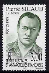 French Southern & Antarctic Territories 1999 Pierre Sicaud (scientist) unmounted mint, SG 396