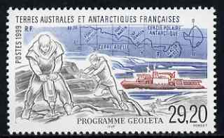 French Southern & Antarctic Territories 1999 Geoleta Programme 29f20 unmounted mint, SG 403