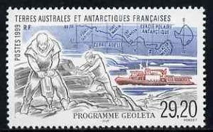 French Southern & Antarctic Territories 1999 Geoleta Programme 29f20 unmounted mint, SG 403