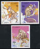 Somalia 2002 Monkeys perf set of 3 unmounted mint Michel 942-4