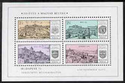 Hungary 1971 Budapest '71 Stamp Exhibition & Stamp Centenary (2nd issue) perf m/sheet unmounted mint, SG MS2576