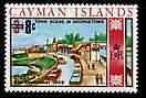 Cayman Islands 1969 Georgetown Scene 8c on 3d from decimal opt def set unmounted mint, SG 245*