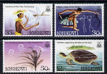 Kiribati 1984 Legends set of 4 (SG 228-31) unmounted mint