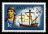 Antigua 1972 Columbus & Nina 1c (wmk upright) unmounted mint, SG 324*