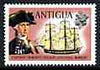 Antigua 1972 Nelson & HMS Boreas 5c (wmk upright) unmounted mint, SG 327*