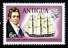 Antigua 1972 William IV & HMS Pegasus 6c (wmk upright) unmounted mint, SG 328*