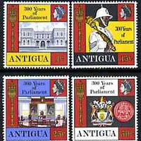 Antigua 1969 Tercentenary of Parliament perf set of 4 unmounted mint, SG 226-29*