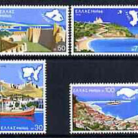 Greece 1976 Tourist Publicity perf set of 4 unmounted mint, SG 1348-51