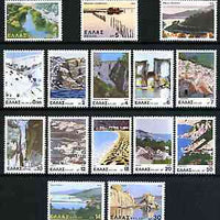 Greece 1979 Landscapes perf set of 15 unmounted mint, SG 1490-1504