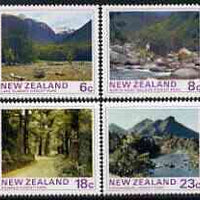 New Zealand 1975 Forest Park Scenes perf set of 4 unmounted mint, SG 1075-78