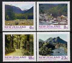 New Zealand 1975 Forest Park Scenes perf set of 4 unmounted mint, SG 1075-78