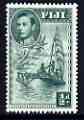 Fiji 1938-55 KG6 1/2d native Sailing Canoe perf 13.5 unmounted mint, SG 249