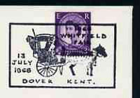 Postmark - Great Britain 1966 cover bearing illustrated cancellation for Whitfield Fair