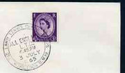 Postmark - Great Britain 1965 cover bearing special cancellation for The Lawn Tennis Championship, Wimbledon