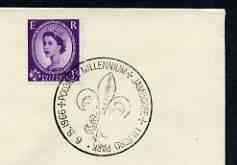 Postmark - Great Britain 1966 cover bearing illustrated cancellation for Polonial Millennium Jamboree