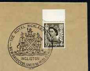 Postmark - Great Britain 1970 cover bearing illustrated cancellation for The Royal Highland Show