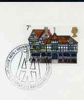 Postmark - Great Britain 1975 card bearing illustrated cancellation for 70 Years of AA Service