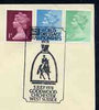 Postmark - Great Britain 1978 cover bearing illustrated cancellation for World Dressage Championships, Goodwood