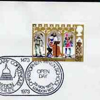 Postmark - Great Britain 1973 cover bearing illustrated cancellation for Christopher Wren School, Copernicus Quincentenary