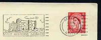 Postmark - Great Britain 1965 cover bearing illustrated slogan cancellation for 'Visit historic Newark'