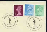 Postmark - Great Britain 1978 cover bearing illustrated cancellation for Aldershot Army Display (BFPS)