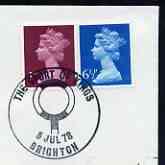 Postmark - Great Britain 1978 cover bearing illustrated cancellation for 'The Sport of Kings', Brighton