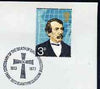 Postmark - Great Britain 1973 cover bearing illustrated cancellation for Death Centenary of David Livingstone