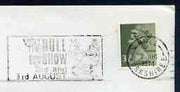 Postmark - Great Britain 1974 cover bearing illustrated slogan cancellation for 'Visit the Hull East Park Show'