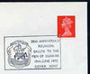 Postmark - Great Britain 1970 cover bearing illustrated cancellation for 30th Anniversary Reunion, Salute to the Men of Dunkirk