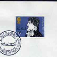 Postmark - Great Britain 1972 cover bearing illustrated cancellation for Anniversary of Pegu Campaign (BFPS)