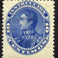 Venezuela 1901 Schools Tax Stamp - Simon Bolivar 10c blue unmounted mint SG 229