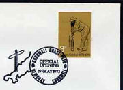 Postmark - Great Britain 1973 cover bearing illustrated cancellation for Official Opening of Cornwall Coast Path