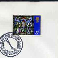 Postmark - Great Britain 1972 cover bearing illustrated cancellation for British Ashantee Exhibition, National Army Museum (BFPS)